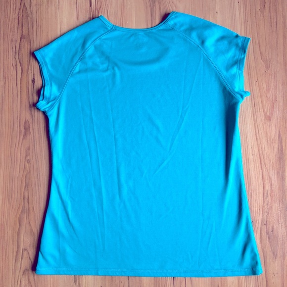 CHAMPION DUODRY+ Shirt Large Blue Active Women’s - Picture 2 of 14